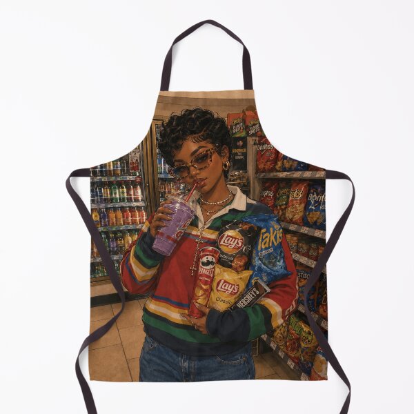 Item preview, Snack Aisle Girl Aesthetic – Y2K Convenience Store Snack Lover designed and sold by EatPrayLive.