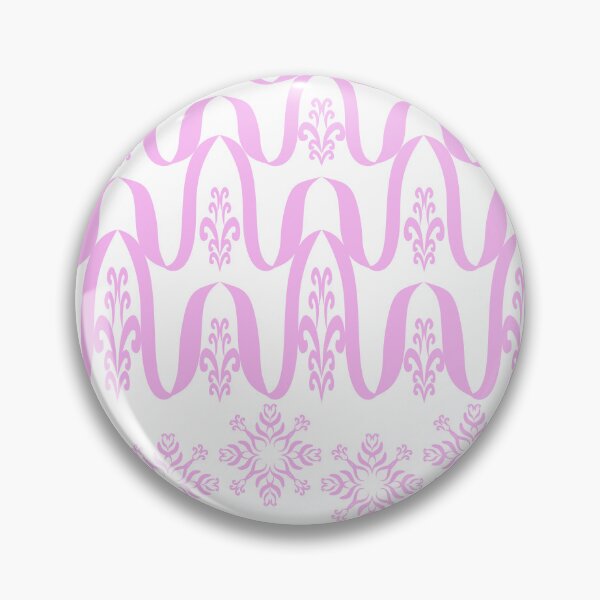 Item preview, Pastel Pink Decorative Lace Border and Damask Floral Pattern Collection designed and sold by Ei-Ei.