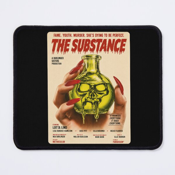 Item preview, The Substance – Retro Horror Grindhouse designed and sold by obstinator.