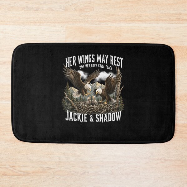 Item preview, Jackie & Shadow Her Wings May Rest Memorial Eagle designed and sold by ostenlee.
