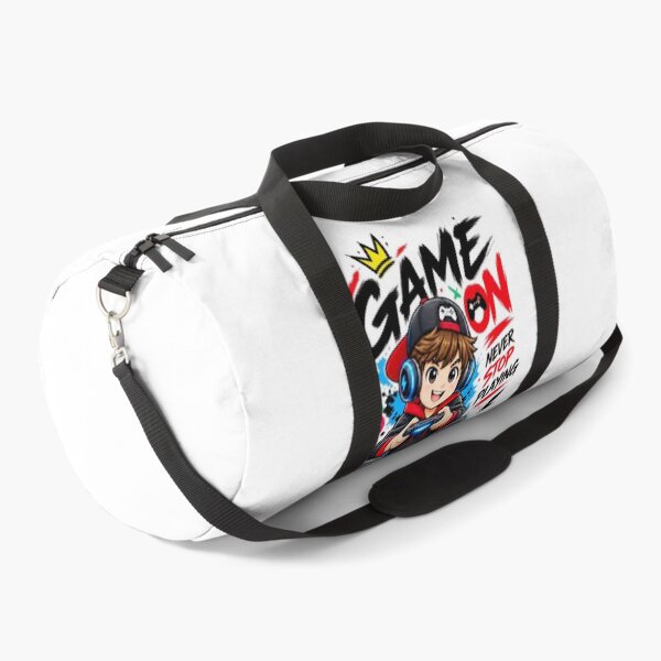 Item preview, game on never stop playing  designed and sold by everyone cloth house.