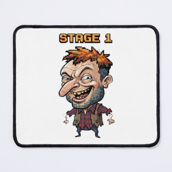 Item preview, Funny Retro Pixel Gamer Stage 1 Boss designed and sold by jhgjykuo.