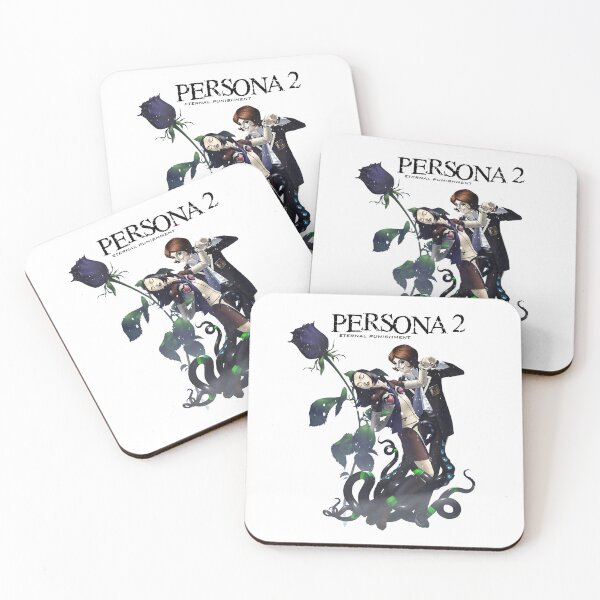 Item preview, Persona 2 Tatsuya Suou & Maya Amano designed and sold by Glow-Paw-Studio.