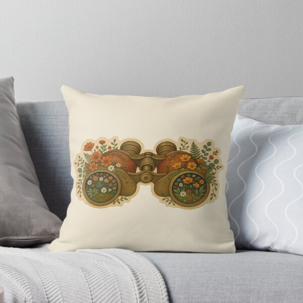 Item preview, Vintage Binoculars Framing Wildflower Meadow Views designed and sold by ITCHAWAWAA.