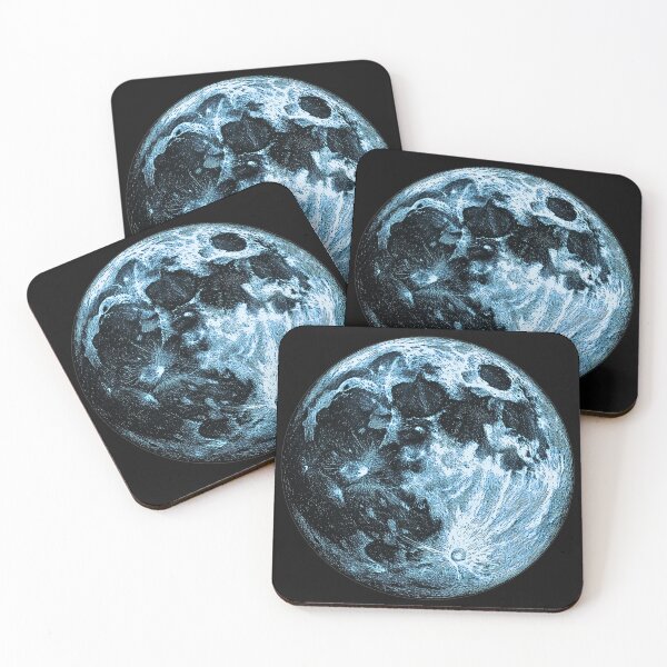 Item preview, Old book style  blue Moon illustration designed and sold by Proyect_Baku.