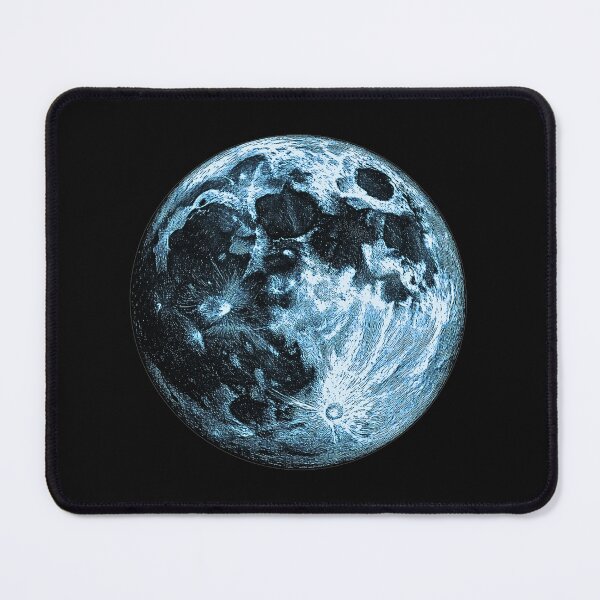 Item preview, Old book style blue Moon illustration designed and sold by Proyect_Baku.