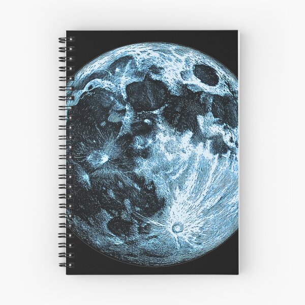 Item preview, Old book style  blue Moon illustration designed and sold by Proyect_Baku.