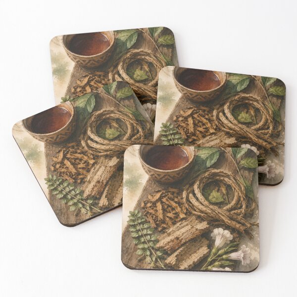 Item preview, Ayahuasca – Sacred Botanical Still Life designed and sold by UndergroundRavers.