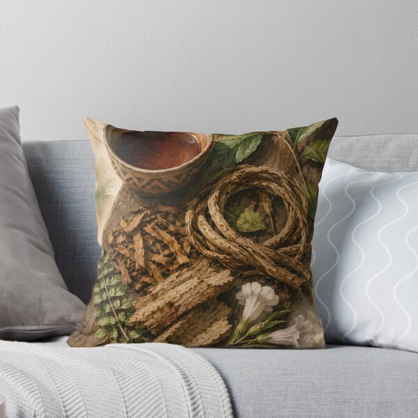 Item preview, Ayahuasca – Sacred Botanical Still Life designed and sold by UndergroundRavers.