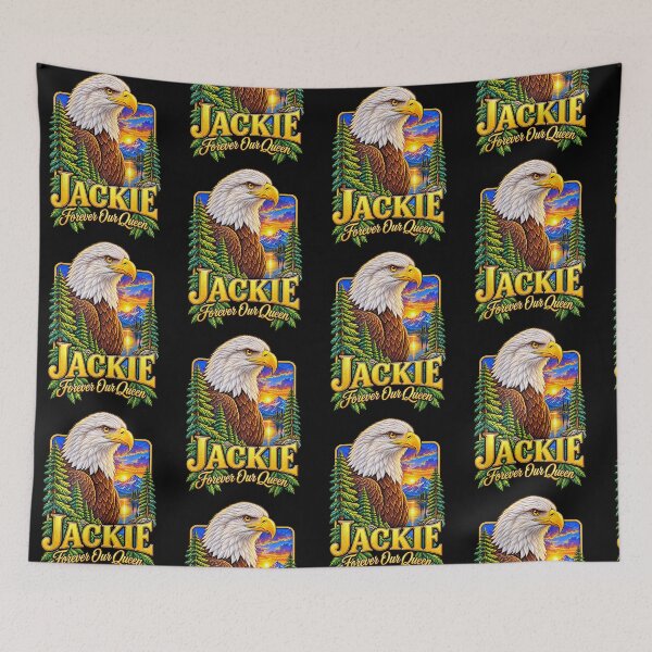 Item preview, Jackie Forever Our Queen Eagle Memorial Tribute Mountain Sunset designed and sold by ViniBall.