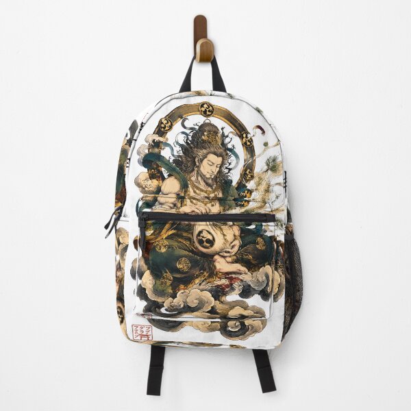 Item preview, Fujin – Keeper of the Sacred Breath | Japanese Wind God Art designed and sold by kaxymax.
