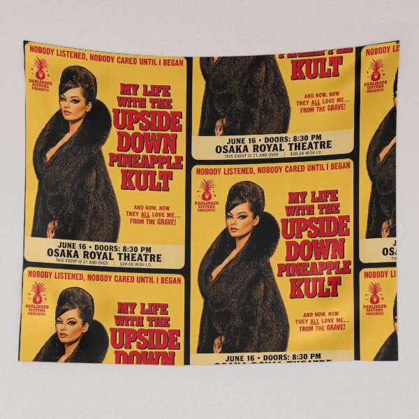 Item preview, My Life with the Upside Down Pineapple Kult – Retro Cult Pulp designed and sold by obstinator.