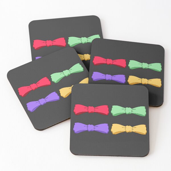 Item preview, Colorful Bow Tie Set Illustration Design designed and sold by ubborn.