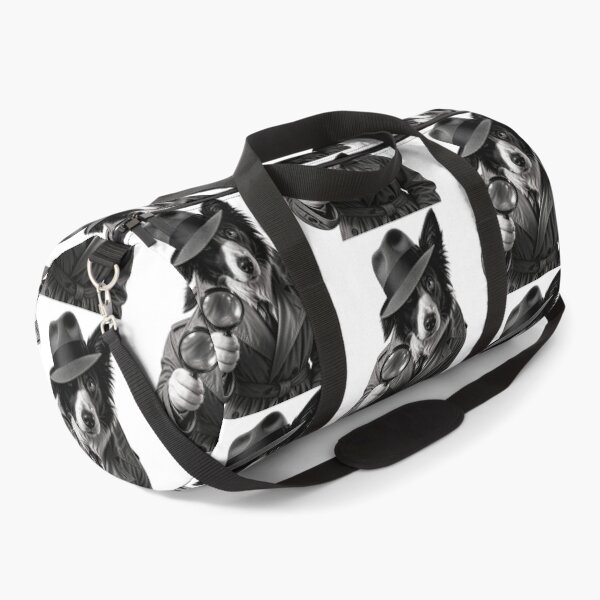 Item preview, Border Collie Detective Film Noir designed and sold by JMDG Studio.