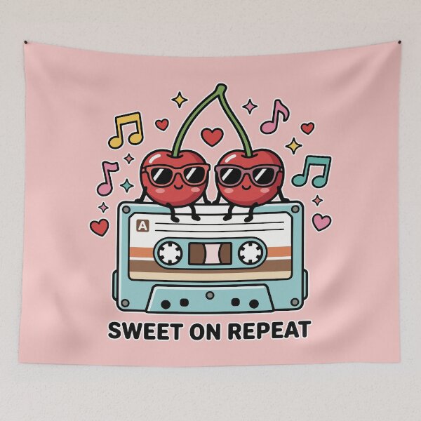 Item preview, Sweet On Repeat designed and sold by PeachMelodyShop.