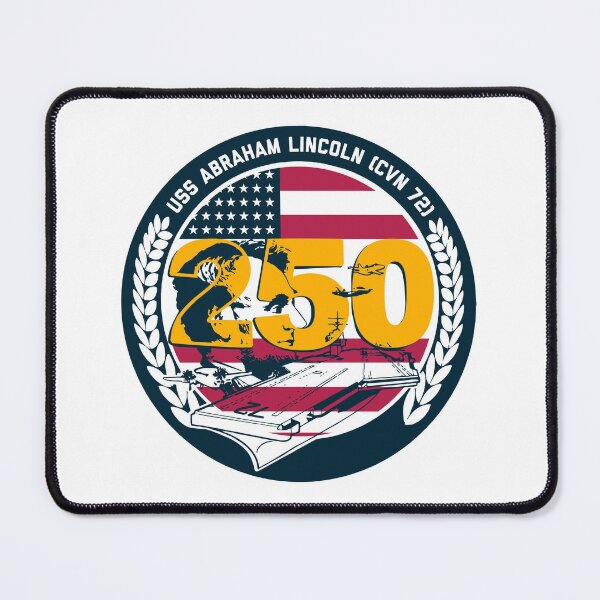 Item preview, US Navy USS Abraham Lincoln (CVN 72) Celebrating 250 Years of the US Navy designed and sold by MilitaryPlus.