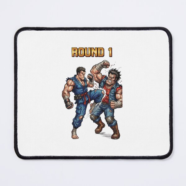 Item preview, Retro Arcade Fighting Game Round 1 designed and sold by jhgjykuo.