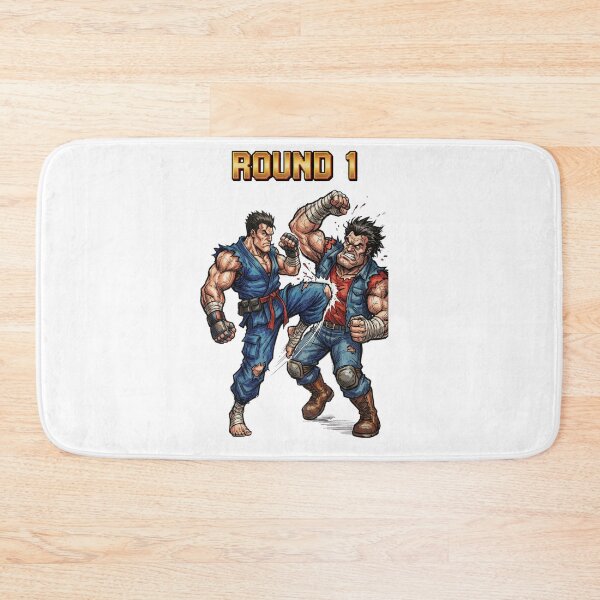 Item preview, Retro Arcade Fighting Game Round 1 designed and sold by jhgjykuo.