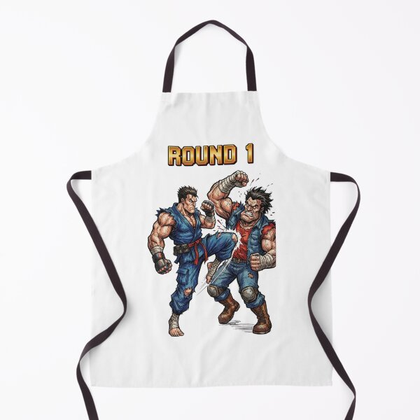 Item preview, Retro Arcade Fighting Game Round 1 designed and sold by jhgjykuo.