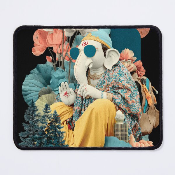 Item preview, Cool Seated Hiking Elephant Green Sunglasses Mountain Papercut Art designed and sold by PANNARUK THAILAND.