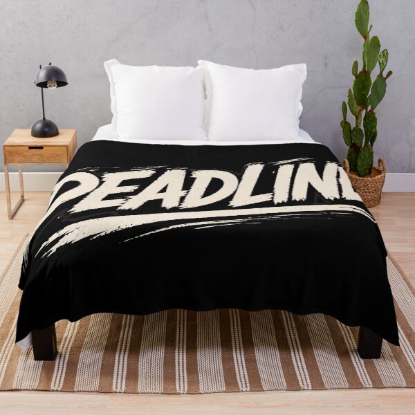Item preview, DEADLINE Funny College Student Typography Design designed and sold by Sunday.Supply.