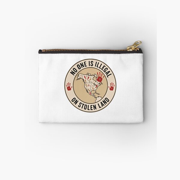 Item preview, No One Is Illegal On Stolen Land Indigenous Rights Social Justice Activism designed and sold by RetroMini2026.