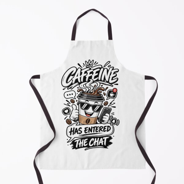 Item preview, Caffeine Has Entered the Chat – Funny Coffee Lover Coffee Cup Design designed and sold by ARTwy.