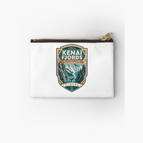 Item preview, Kenai Fjords National Park Alaska Est 1980 United States Travel Outdoor Adventure designed and sold by RetroMini2026.