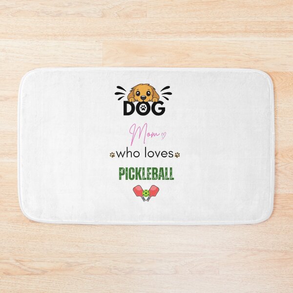Item preview, Dog Mom Who Loves Pickleball designed and sold by PawFitt.