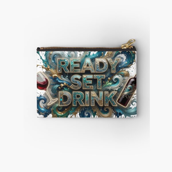 Item preview, Beautiful Teal READY SET DRINK designed and sold by dazzlemakers.