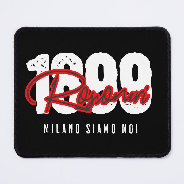 Item preview, Rossoneri MILANO SIAMO NOI Soccer vintage designed and sold by Red-since-1892.