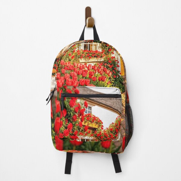 Item preview, Charming cottage with abundant red roses designed and sold by The Empire Of Digital Art..