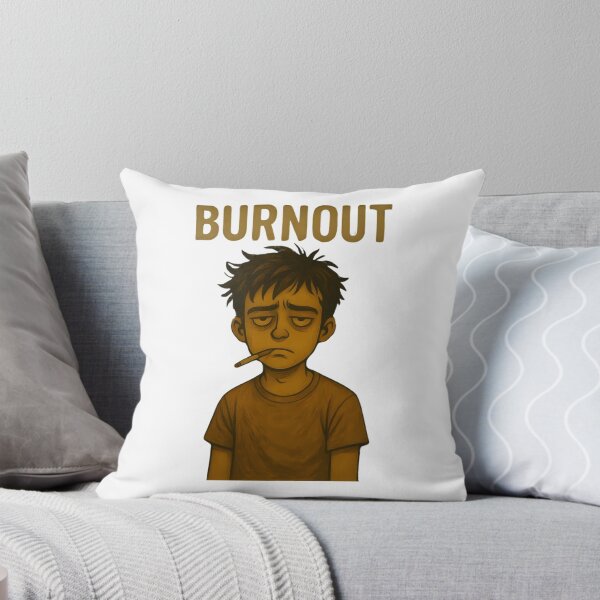 Item preview, Burnout Exhausted Tired Character designed and sold by LolitaMurphy.