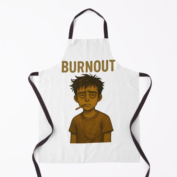 Item preview, Burnout Exhausted Tired Character designed and sold by LolitaMurphy.