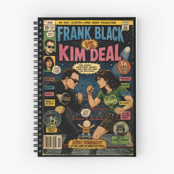 Item preview, Kim Deal vs Frank Black designed and sold by Wanderdreaming.