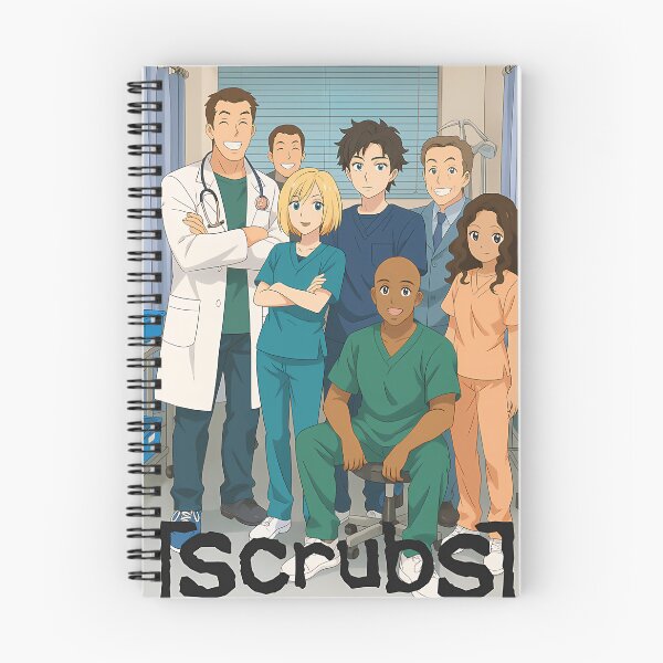 Item preview, Scrubs Anime Medical Staff Characters designed and sold by LolitaMurphy.