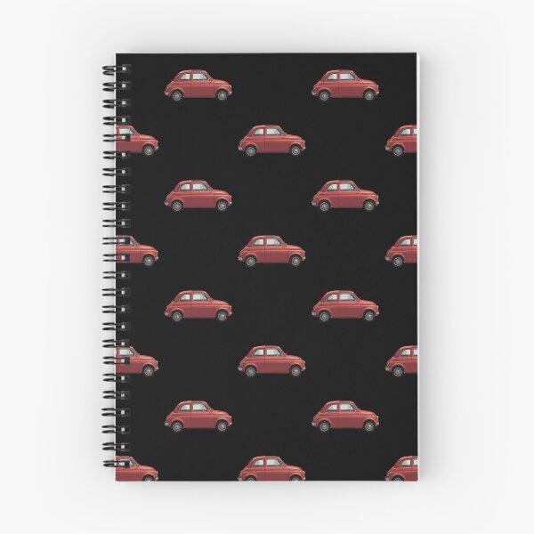 Item preview, red vintage Fiat 500 car designed and sold by 123ks.