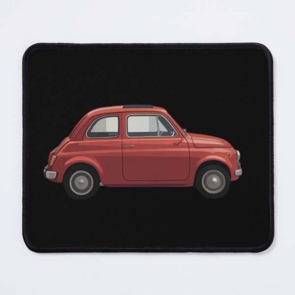 Item preview, red vintage Fiat 500 car designed and sold by 123ks.
