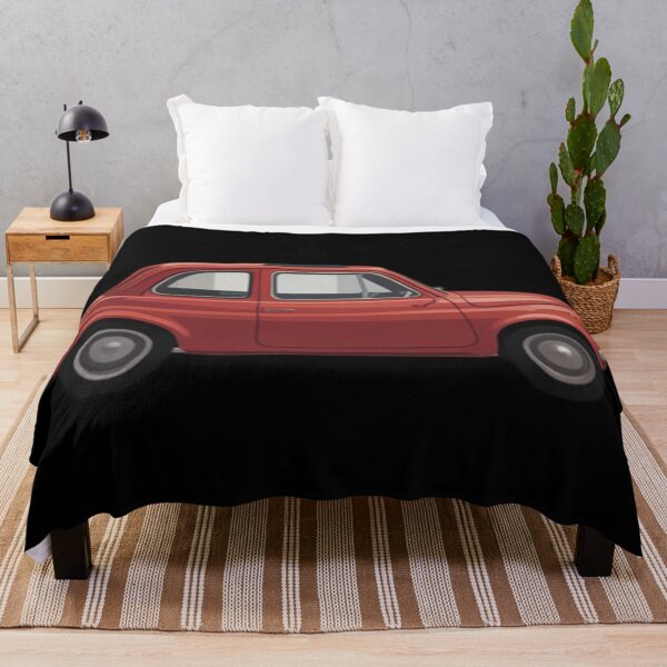 Item preview, red vintage Fiat 500 car designed and sold by 123ks.