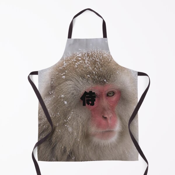 Item preview, Samurai | Snow Monkey Winter Scene | Japanese Design designed and sold by JapanMemoir.