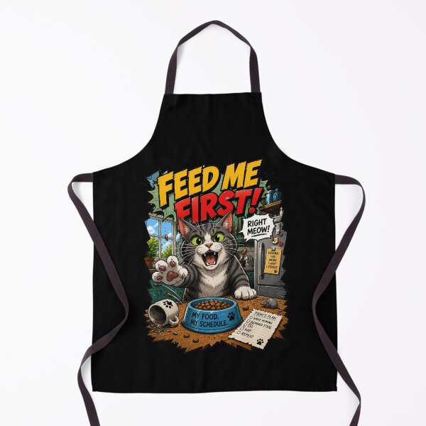 Item preview, Feed Me First – Funny Comics Design designed and sold by Mac Sketches.
