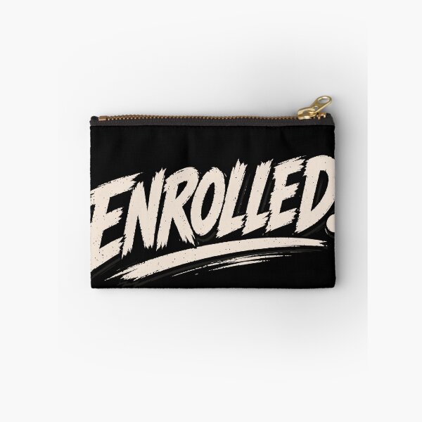 Item preview, ENROLLED Minimalist College Student Typography designed and sold by Sunday.Supply.