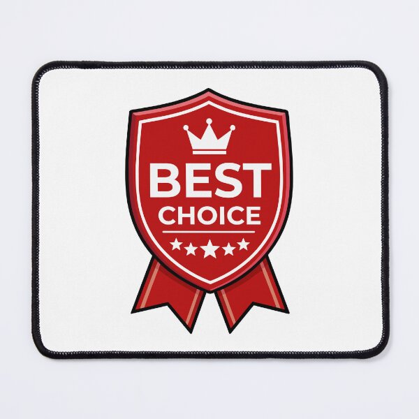 Item preview, Best Choice Award Shield Badge designed and sold by VectorForge Studio.