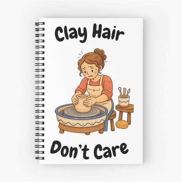 Item preview, Clay Hair Don't Care designed and sold by SamanthaLPottery.