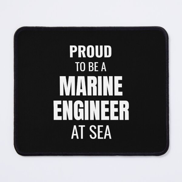 Item preview, Proud to be a Marine Engineer at Sea (White) designed and sold by ShipCrewNation.