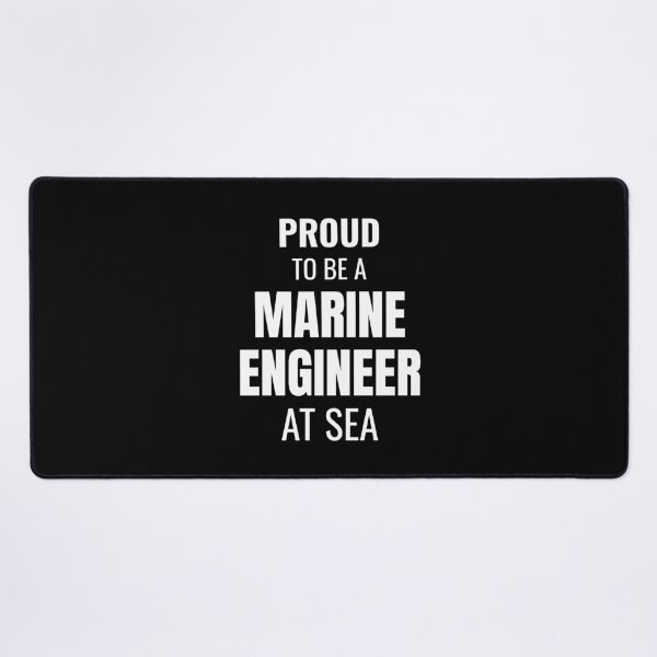 Item preview, Proud to be a Marine Engineer at Sea (White) designed and sold by ShipCrewNation.