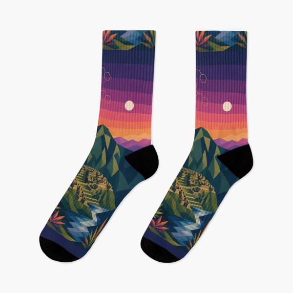 Item preview, Sacred Peru – Machu Picchu Psychedelic Landscape designed and sold by UndergroundRavers.