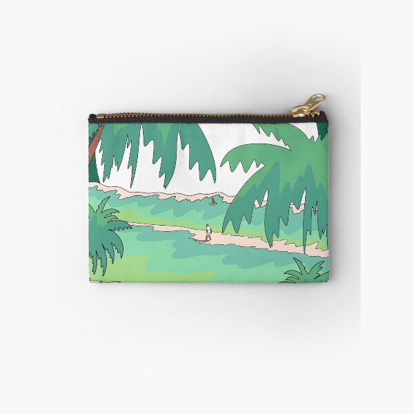 Item preview, Tropical Green surfing designed and sold by Swadeillustrations.