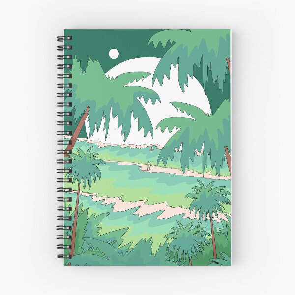 Item preview, Tropical Green surfing designed and sold by Swadeillustrations.