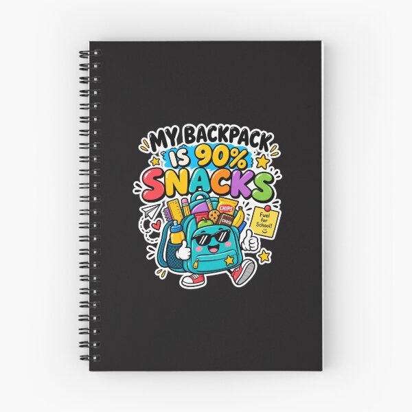 Item preview, My Backpack Is 90% Snacks designed and sold by School Doodles Co.